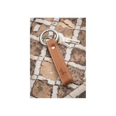 Porte-clefs PENELOPE "Lara" COGNAC