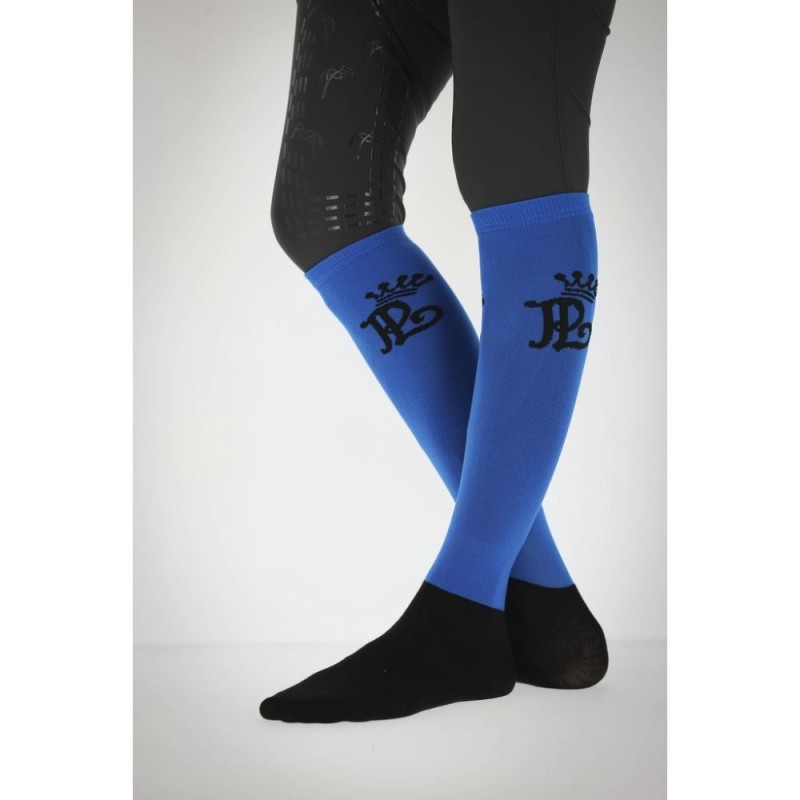 Chaussette Bleu Roi PENELOPE "Concours"