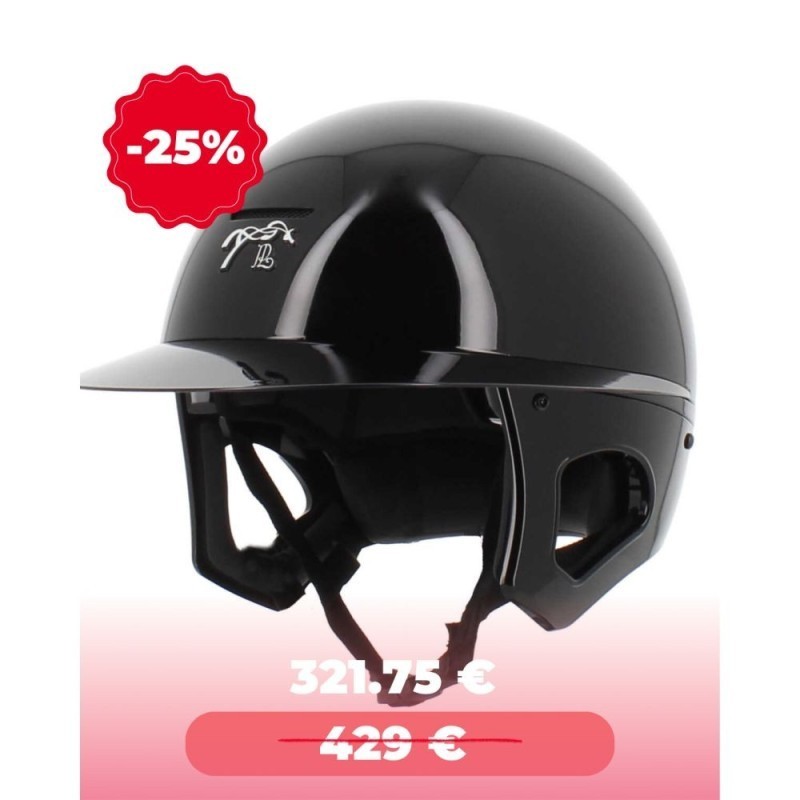 Casque PENELOPE visiÃ¨re longue brillant S/52-56