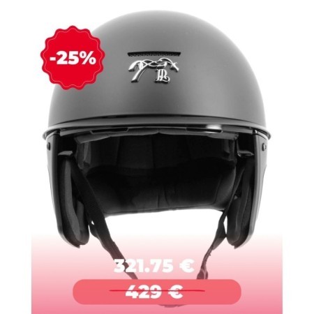 Casque PENELOPE visiÃ¨re courte mat M/55-59