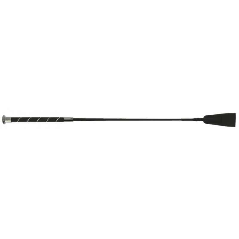 Cravache WHIP & GO "Insert strass" NOIR