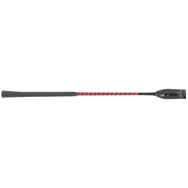 Cravache WHIP & GO "Concours"  ROUGE/NOIR