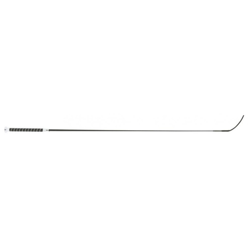 Cravache de dressage WHIP & GO "Torsade" NOIR/STRAS 110 CM