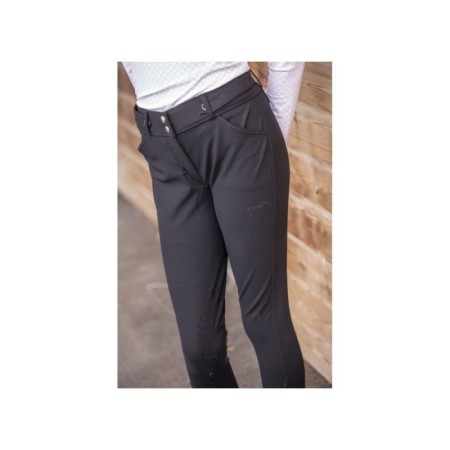 Pantalon Noir d'Ã©quitation EDEN BY PL "Ã‰lÃ©gance"