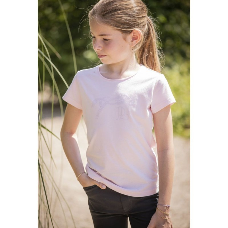 T-shirt EDEN BY PL "Iconic Strass" ROSE
