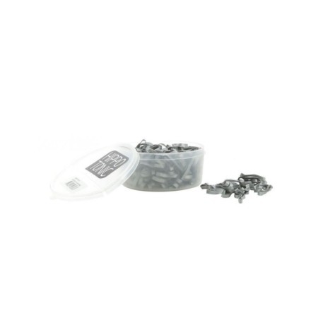 Ã‰lastiques silicone HIPPOTONIC ARGT/Bte450