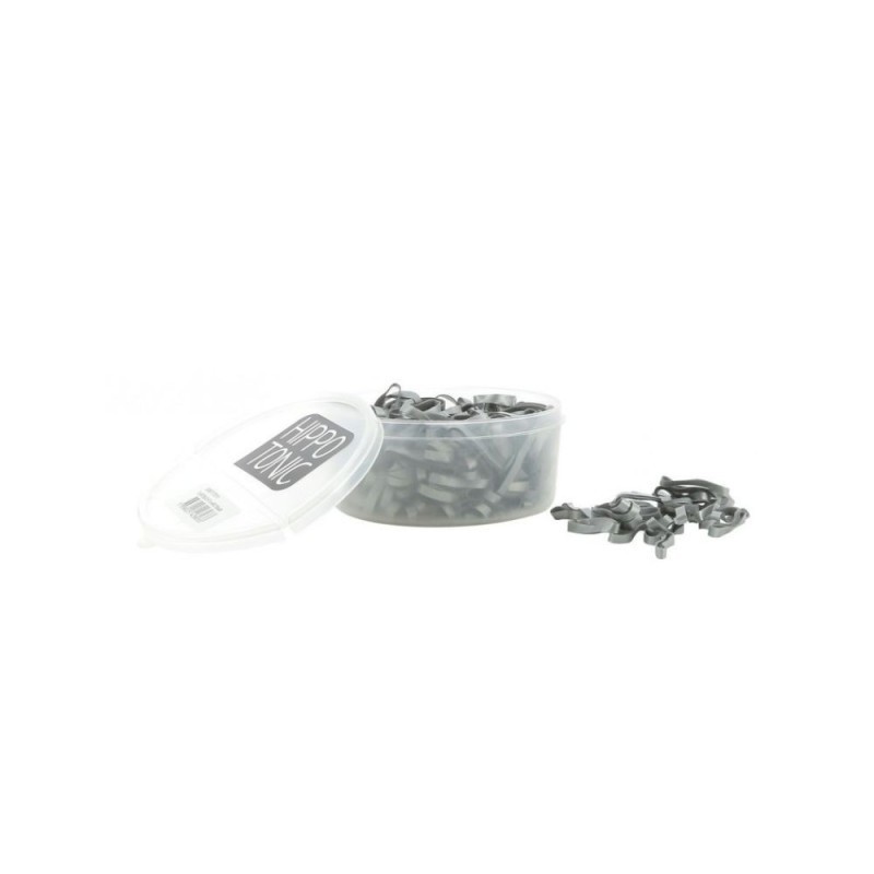 Ã‰lastiques silicone HIPPOTONIC ARGT/Bte450