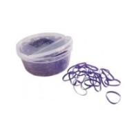 Ã‰lastiques silicone HIPPOTONIC VIOLET/Bte450