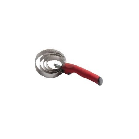 Ã‰trille mÃ©tallique ronde HIPPOTONIC poignÃ©e â€œSoftâ€ ROUGE