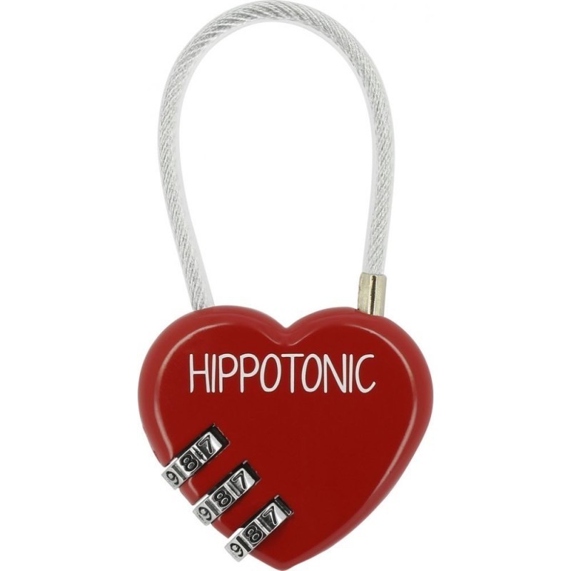 Cadenas HIPPOTONIC "Coeur" ROUGE