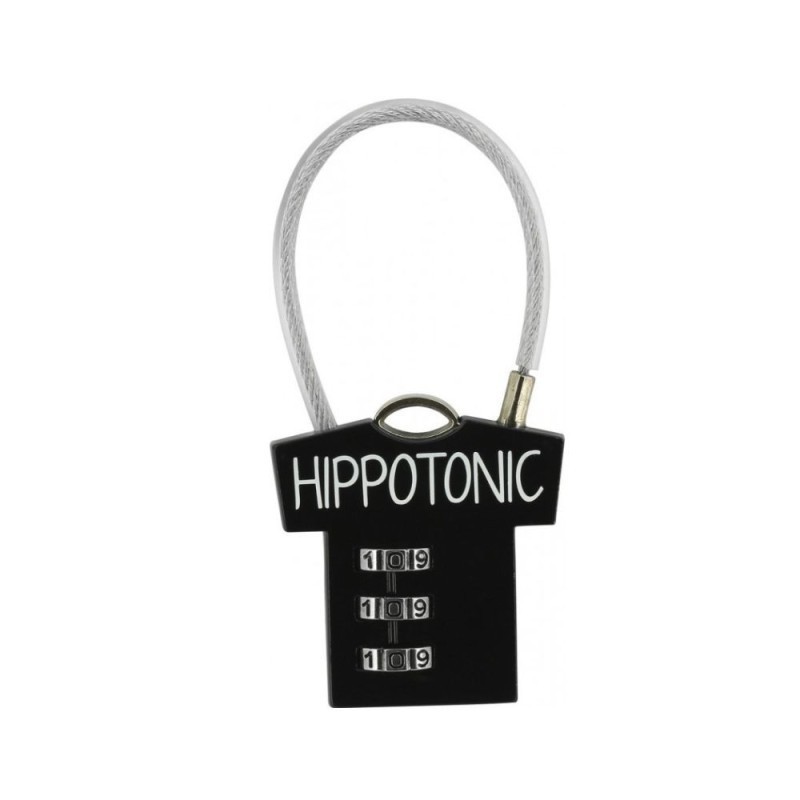 Cadenas pour coffre de pansage HIPPOTONIC "T-shirt" Noir