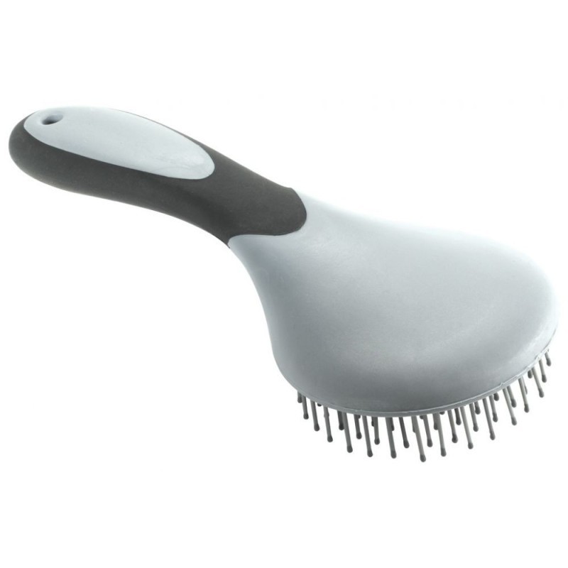 Brosse Ã  criniÃ¨re HIPPOTONIC GRIS/NOIR