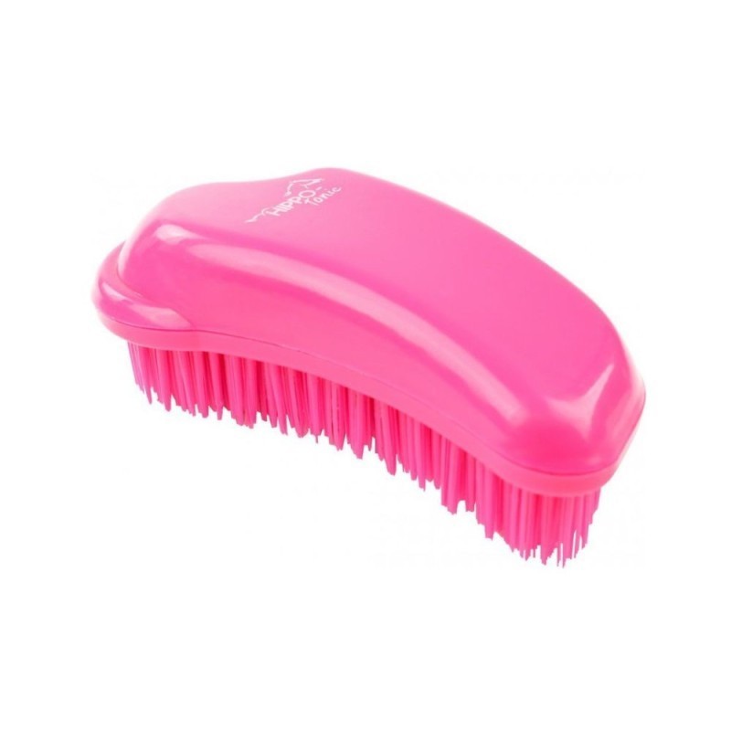 Brosse HIPPOTONIC "Anatomic" multifonction FUCHSIA