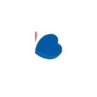 Ã‰ponge forme COEUR HIPPOTONIC BLEU