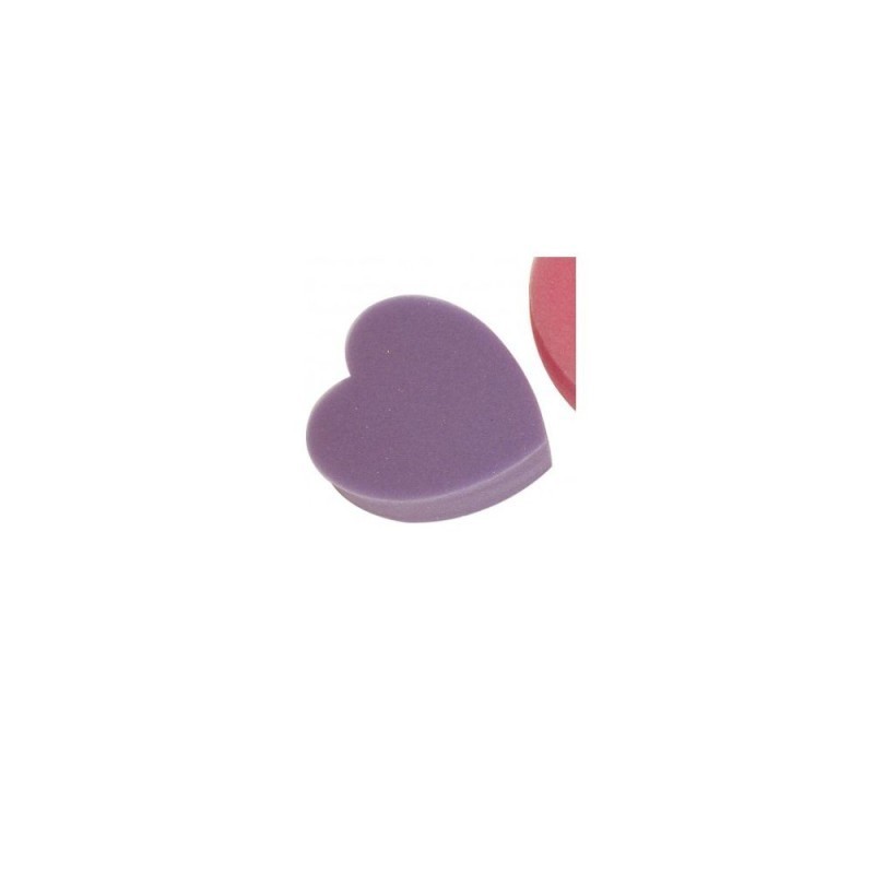 Ã‰ponge forme COEUR HIPPOTONIC  VIOLET