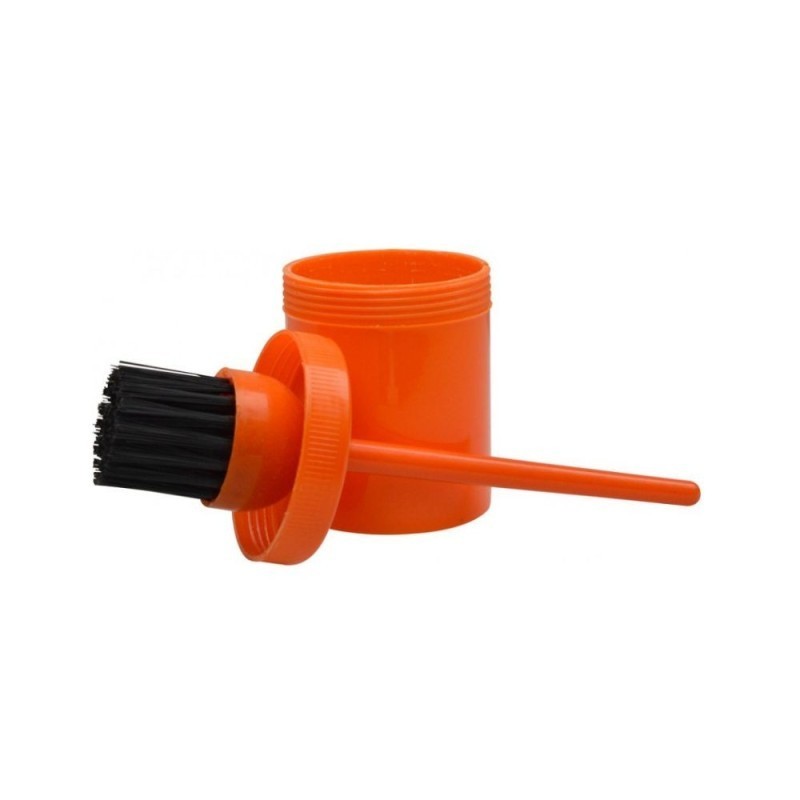 Pinceau pour sabot HIPPOTONIC avec pot ORANGE