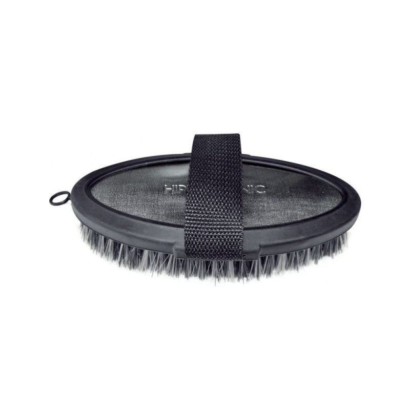 Brosse douce HIPPOTONIC "Glossy" ARGT/NOIR