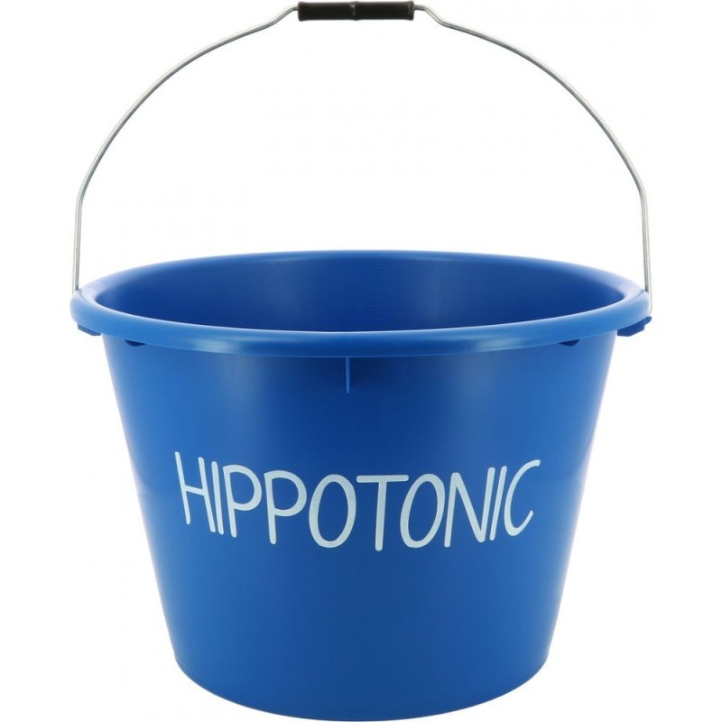 Seau d'Ã©curie HIPPOTONIC 19L Bleu