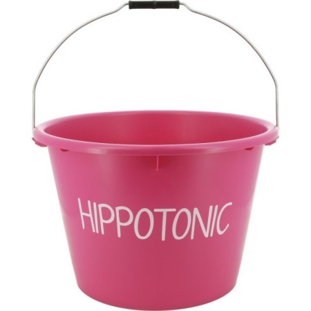 Seau d'Ã©curie HIPPOTONIC 19L Rose