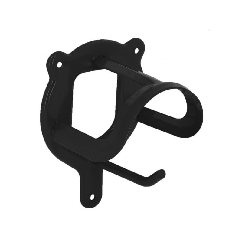 Porte-bride HIPPOTONIC gainÃ© vinyle Noir