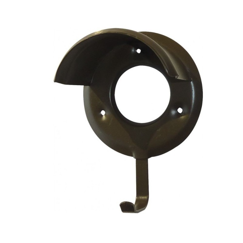 Porte bride HIPPOTONIC gainÃ© plastique Noir