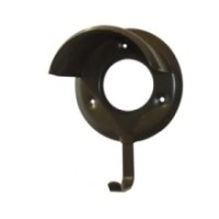 Porte bride HIPPOTONIC gainÃ© plastique Noir
