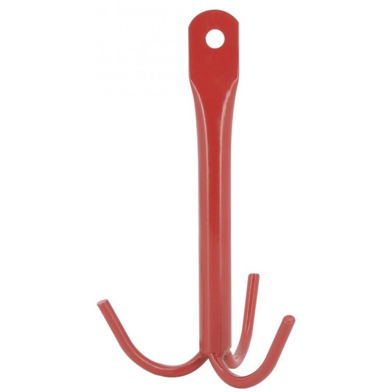 Ancre 3 crochets HIPPOTONIC ROUGE