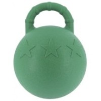 Ballon Ã  poignÃ©e HIPPOTONIC pour chevaux Vert