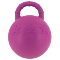 Ballon Ã  poignÃ©e HIPPOTONIC pour chevaux Fushia