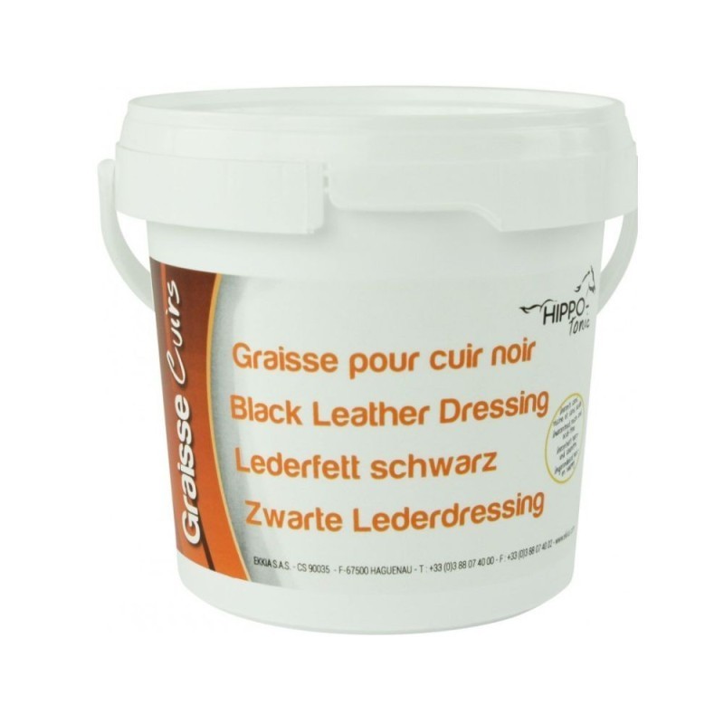 HIPPOTONIC Graisse pour cuir noire 500ML