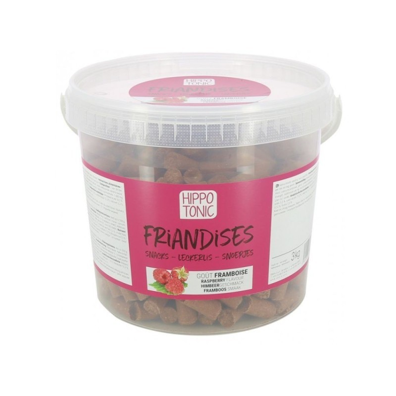Friandises HIPPOTONIC, goÃ»t framboise 3KG
