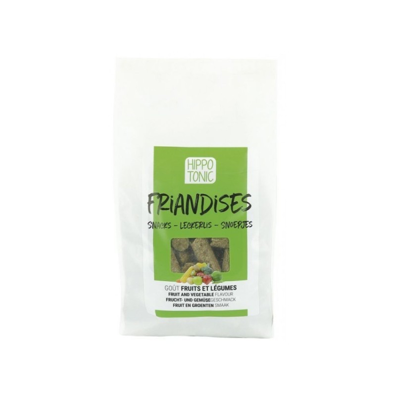 Friandises HIPPOTONIC, goÃ»t fruit et lÃ©gumes 1KG