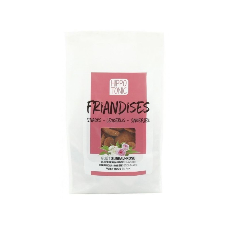 Friandises HIPPOTONIC, goÃ»t sureau-rose 600g
