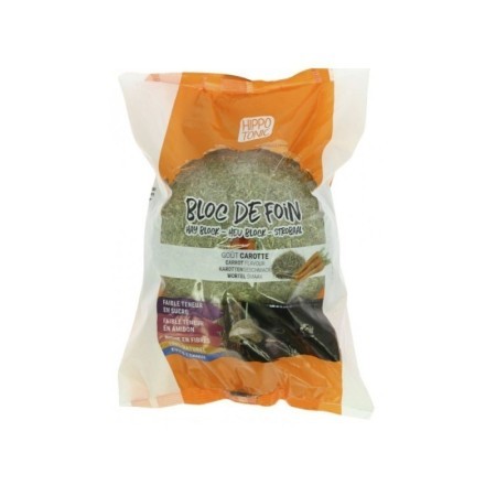 Bloc de foin HIPPOTONIC saveur carotte