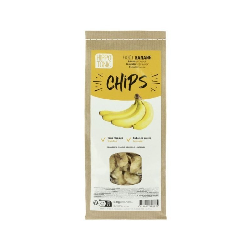 Chips de banane HIPPOTONIC 500G