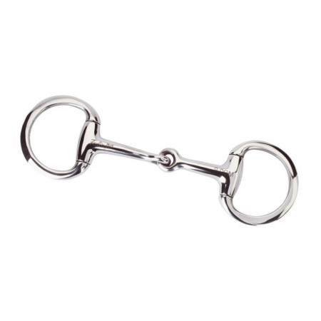 Feeling - Mors mini Ã  olive, brisÃ©, anneaux plats, en inox 90 MM