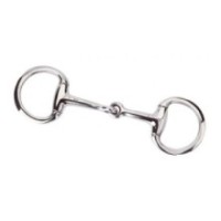 Feeling - Mors mini Ã  olive, brisÃ©, anneaux plats, en inox 90 MM