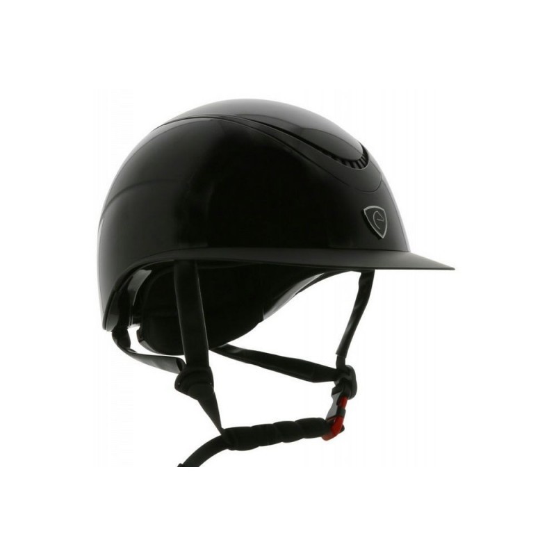 Casque EQUITHEME Wings Noir/Brillant 55/57