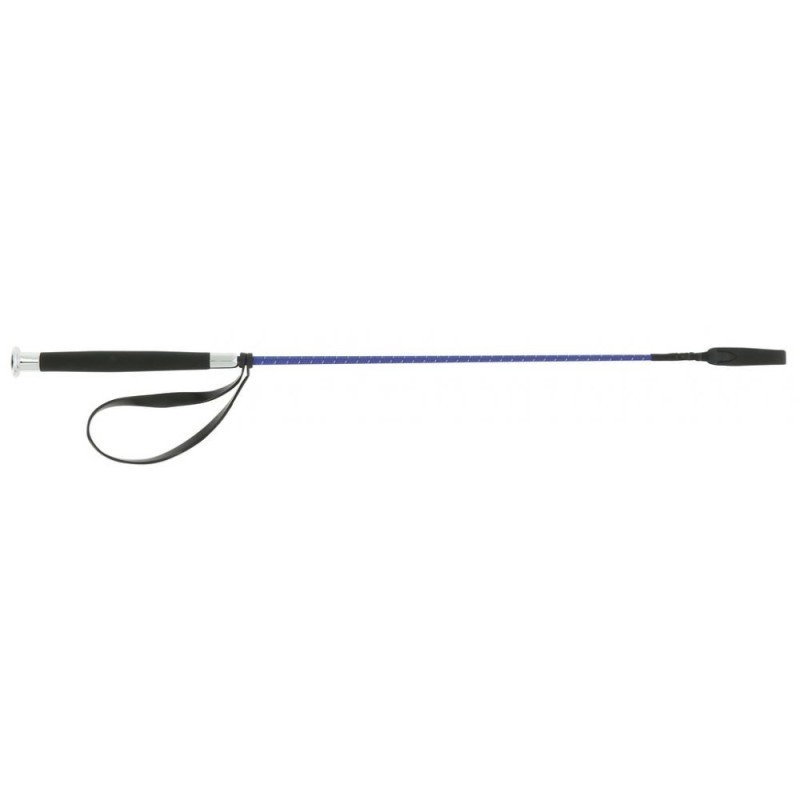 Cravache WHIP & GO "Soft Touch" bleu roi