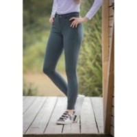 Pantalon Vert Foret d'Ã©quitation PENELOPE - Ã‰lÃ©gance