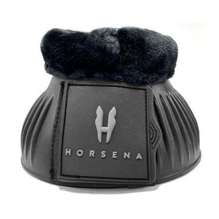 Cloches en mouton synthÃ©tique HORSENA NOIR