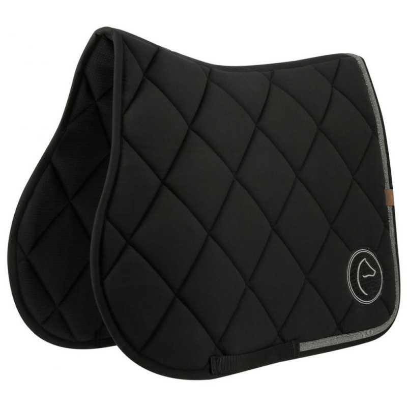 Tapis Noir EQUITHÃˆME - Badge 2.0