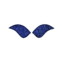 Ã‰cussons EQUITHÃˆME pour bottes "My Primera"  GLITTER BLEU