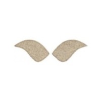 Ã‰cussons EQUITHÃˆME pour bottes "My Primera"  SHINY ROSE GOLD