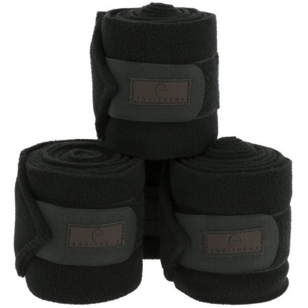 Bandes de polo EQUITHÃˆME NOIR