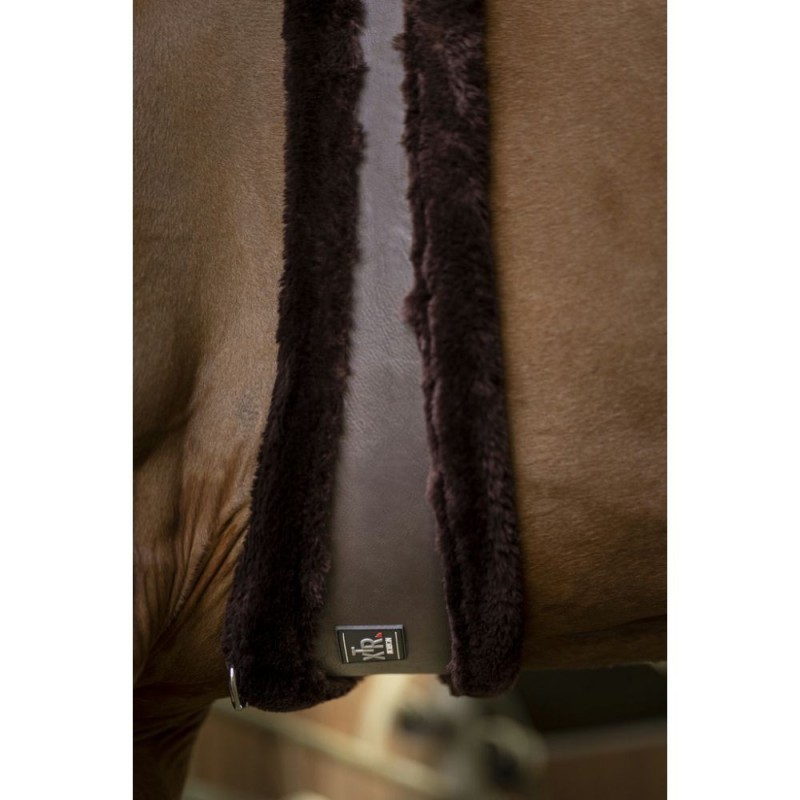 Sangle Marron NORTON XTR "Mouton synthÃ©tique"
