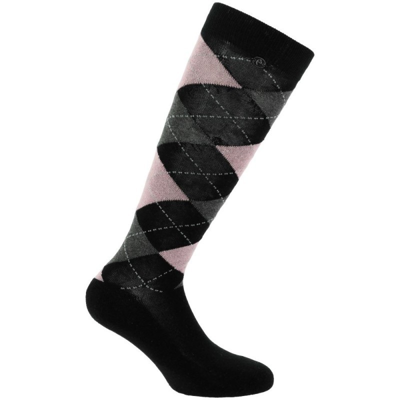 Chaussettes EQUITHÃˆME - Argyle 39-41