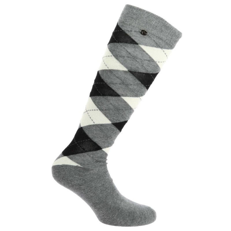 Chaussettes EQUITHÃˆME - Argyle 42-45