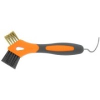 Cure-pieds brosse mÃ©tal Orange HIPPOTONIC - 3-en-1