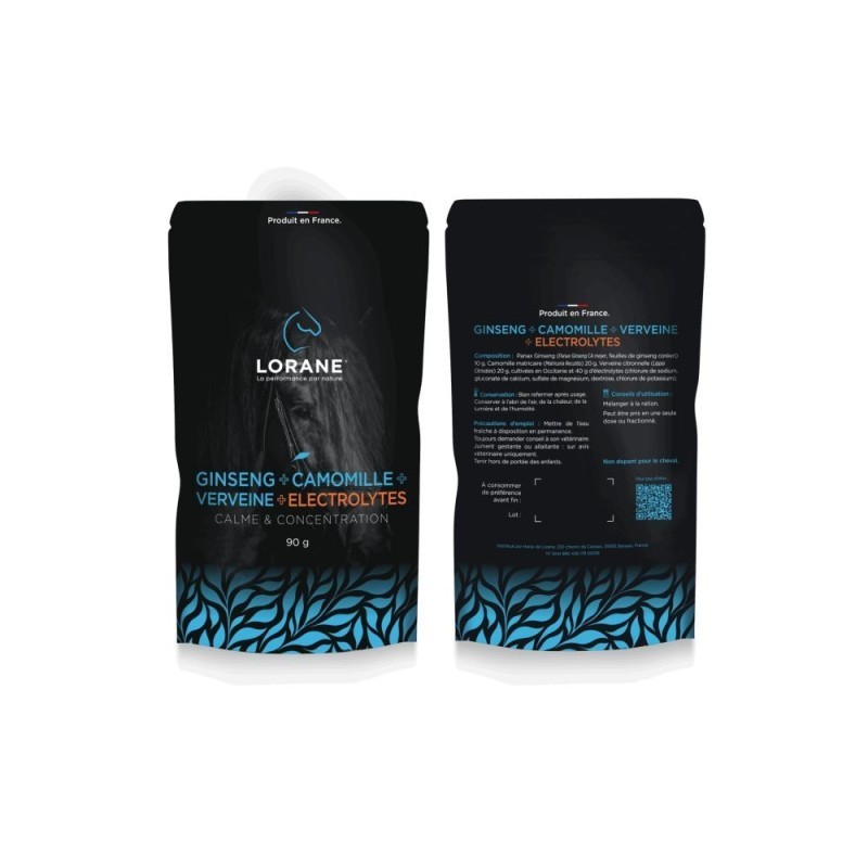 Ginseng + Camomille + Verveine + Ã©lÃ©ctrolytes